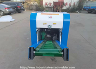 Polyvinyl Chloride Plastic Shredder Machine With Rotary Blades