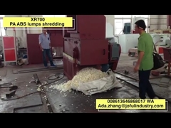 Semi shredder XR700 without coating,PA lumps scraps shredder,cutting motor 37KW