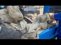 1200F Film plastique à haut rendement pour le broyage, le déchirage, le broyage et la découpe, adapté aux textiles, aux produits textiles