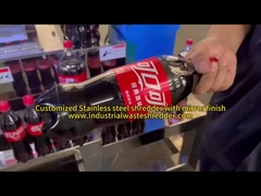 ODM déchiqueteuse de bouteilles en plastique en acier inoxydable avec fabrication personnalisée en tôle et en tôle