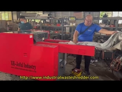 800F 20mm écran Déchets de tissu déchiquetage