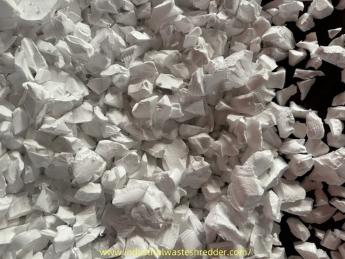 Dernières nouvelles de l'entreprise PP mousse de polypropylène EVA échantillon de coupe de mousse, machine de concassage d'éponge et de tapis personnalisée, machine de broyage de mousse de PP