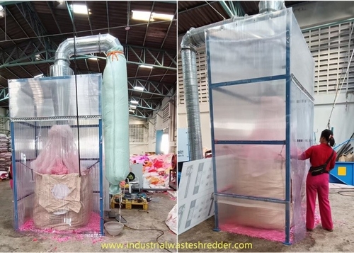 Dernières nouvelles de l'entreprise Thaïlande Vieux commentaires des clients, broyeur de monofilaments de PP Films en plastique bandes broyeur de sacs de PP déchiqueteur