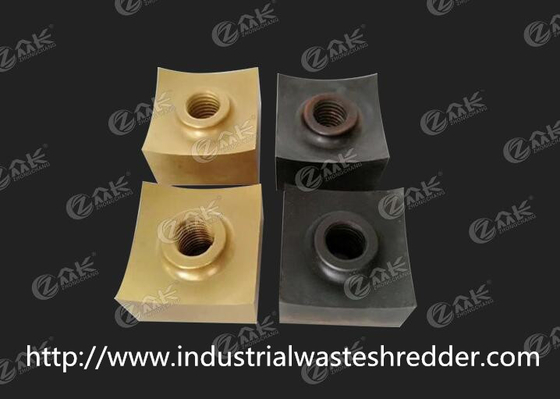 Un bon prix. Précision industrielle carrée de lames de coupe usinant pour le défibreur simple d'axe en ligne