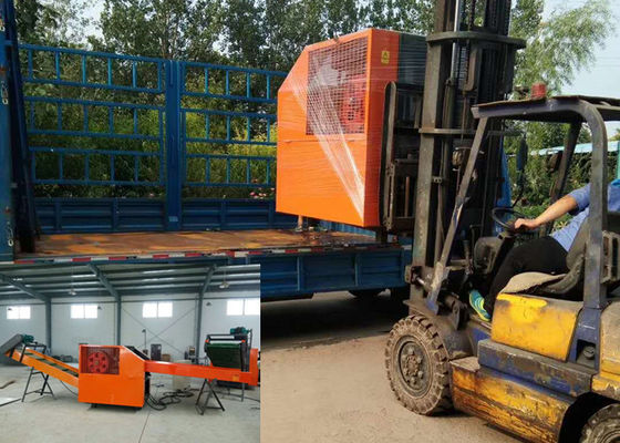 Un bon prix. Défibreur de déchets industriels du carton 7.5kw de carton en ligne