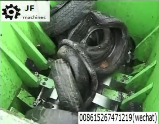 Un bon prix. Durée de vie économiseuse d'énergie à faible bruit de pneu en caoutchouc de lames pointues de rebut de défibreur longue en ligne