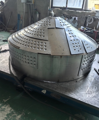 316L 304 tôle d'acier inoxydable Fabrication de métaux Équipement de réacteur médical Shell Traitement sur mesure