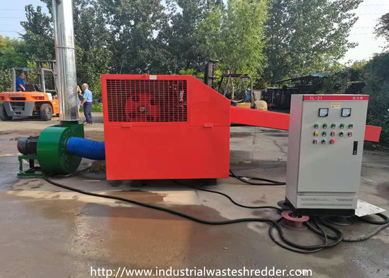 Un bon prix. défibreur de déchets industriels de lame d'acier à outils d'alliage de sac du raphia 7.5hp en ligne