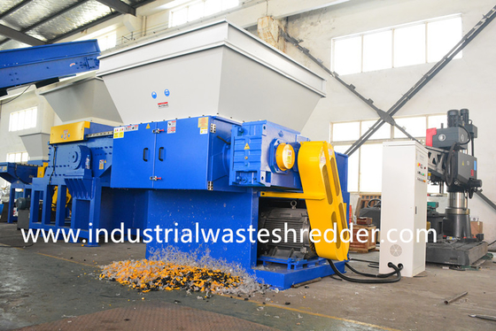 135KW Motor 1500x1100Mm Cable Shredder With Movable Feeding Hopper