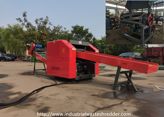 Un bon prix. Le coupeur de couvertures de tapis de Mat Waste Shredder Polyester /PP/TPU de véhicule a tordu des lames en ligne